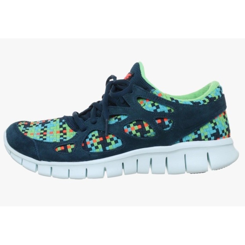 Nike Men's Free Run 2 Running‎ Sport Shoes Turquoise Tourmaline Suede Sz 7